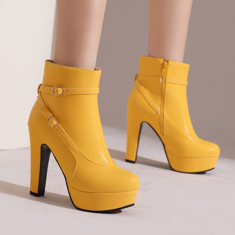 The Ethnic Fashion - Mode Platform Laarzen Vrouwen Sexy Klinknagels