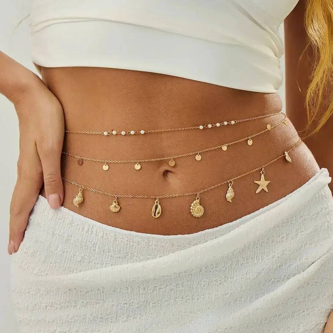 Ethnic Fashion Accessories - IngeSight.Z 3 stks/set Boho Zeester Conch