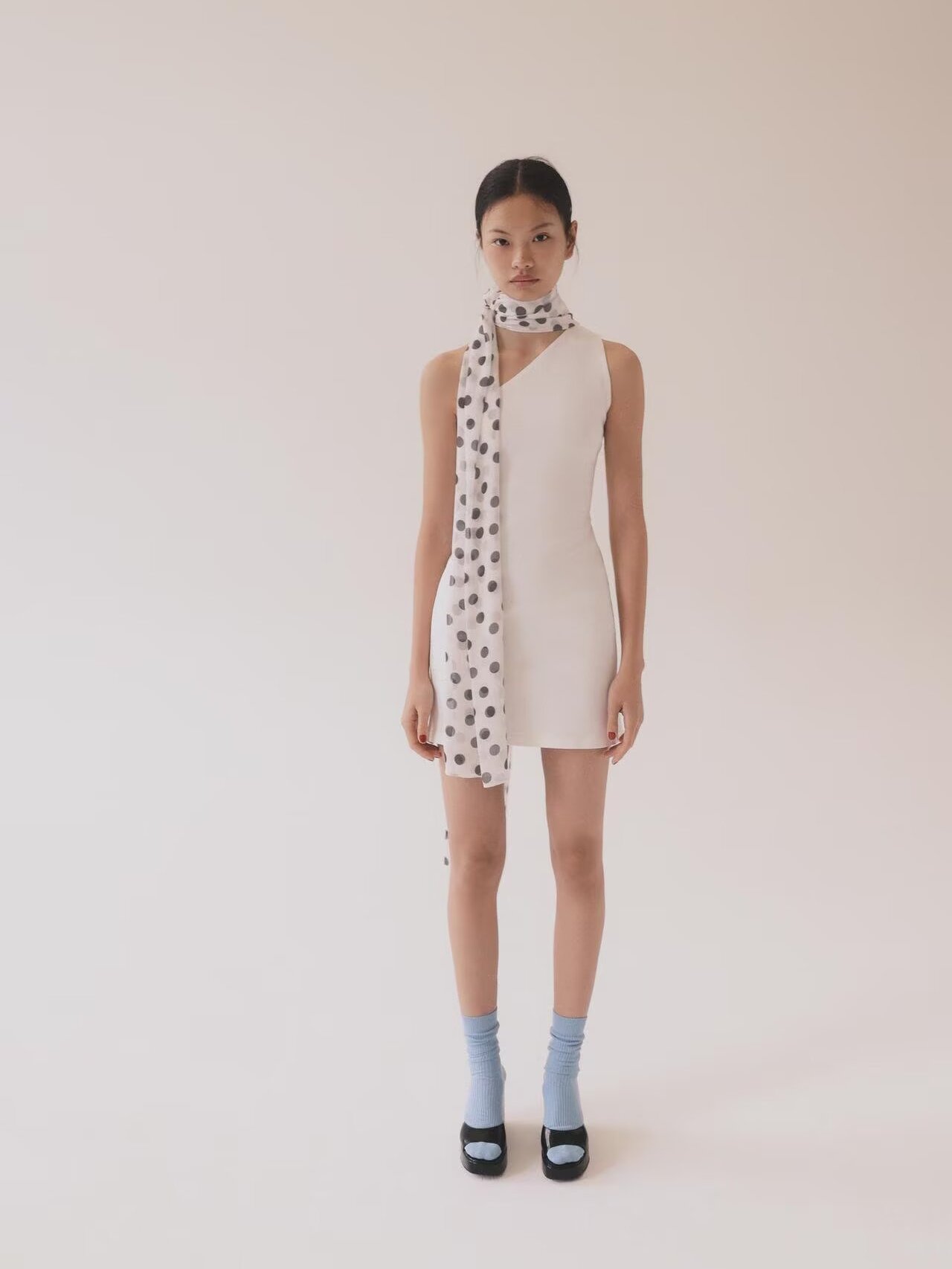 Ethnic Clothing & Online Fashion Store Khaadi Us - Zomer Nieuwe Aanwinst Polka Dot Sjaal