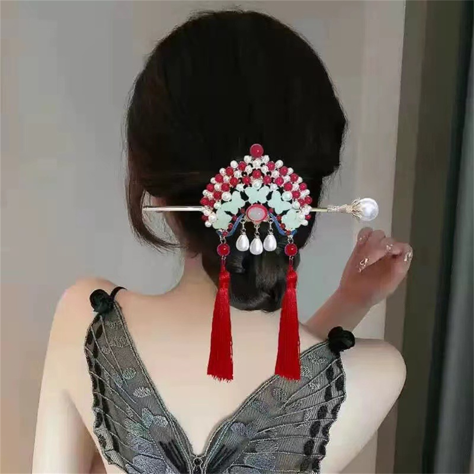 Etnische stijl haarspeld voor  - Ethnic Fashion Accessories recensie en prijs
