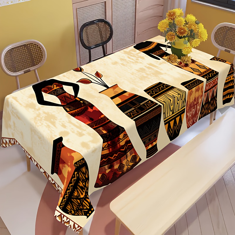 Een tafelkleed in Afrikaanse s - Ethnic Fashion House recensie en prijs