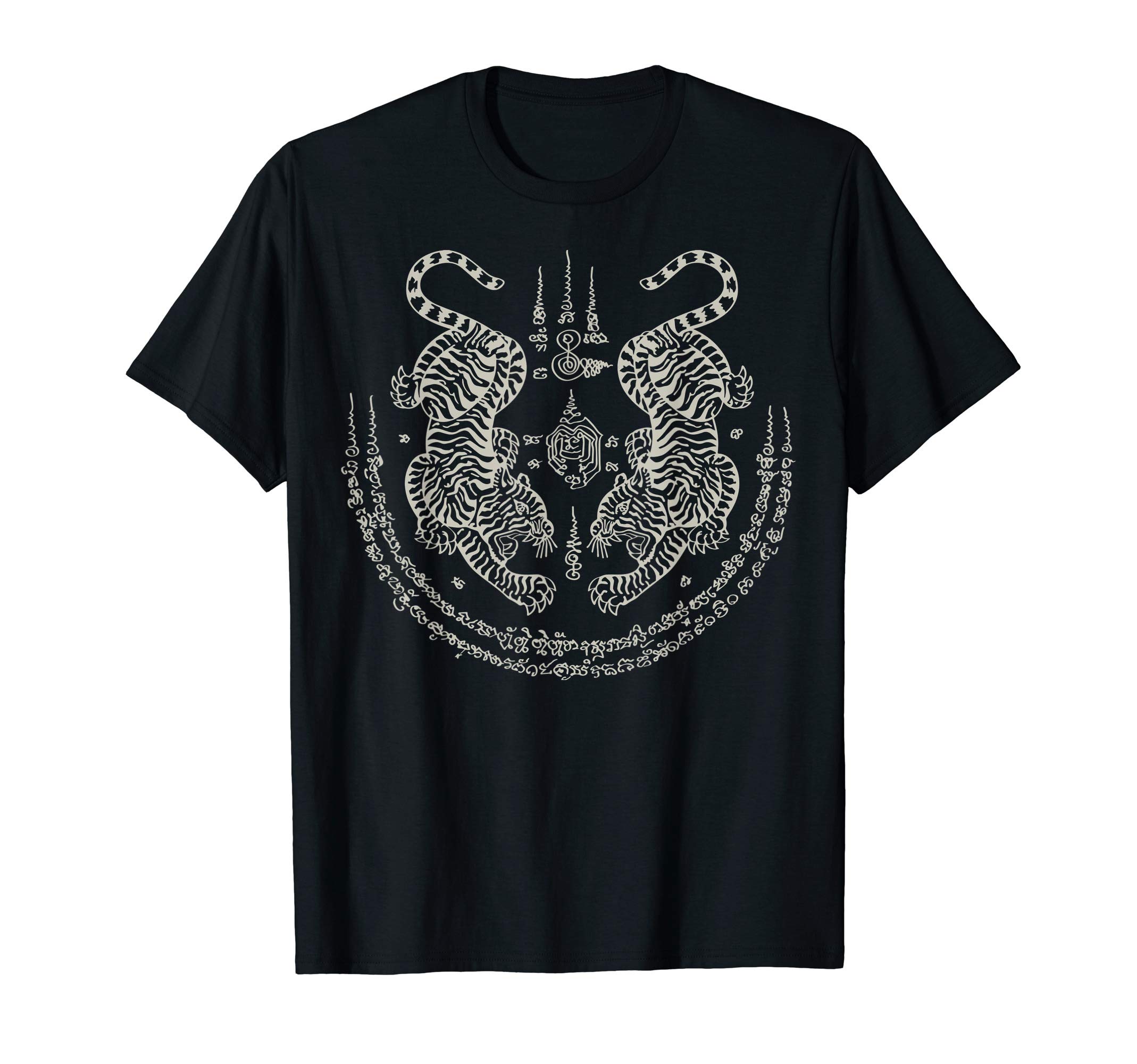 Sak Yant Thai Tattoo Twin Tige - Thai Silk Blouse recensie en prijs
