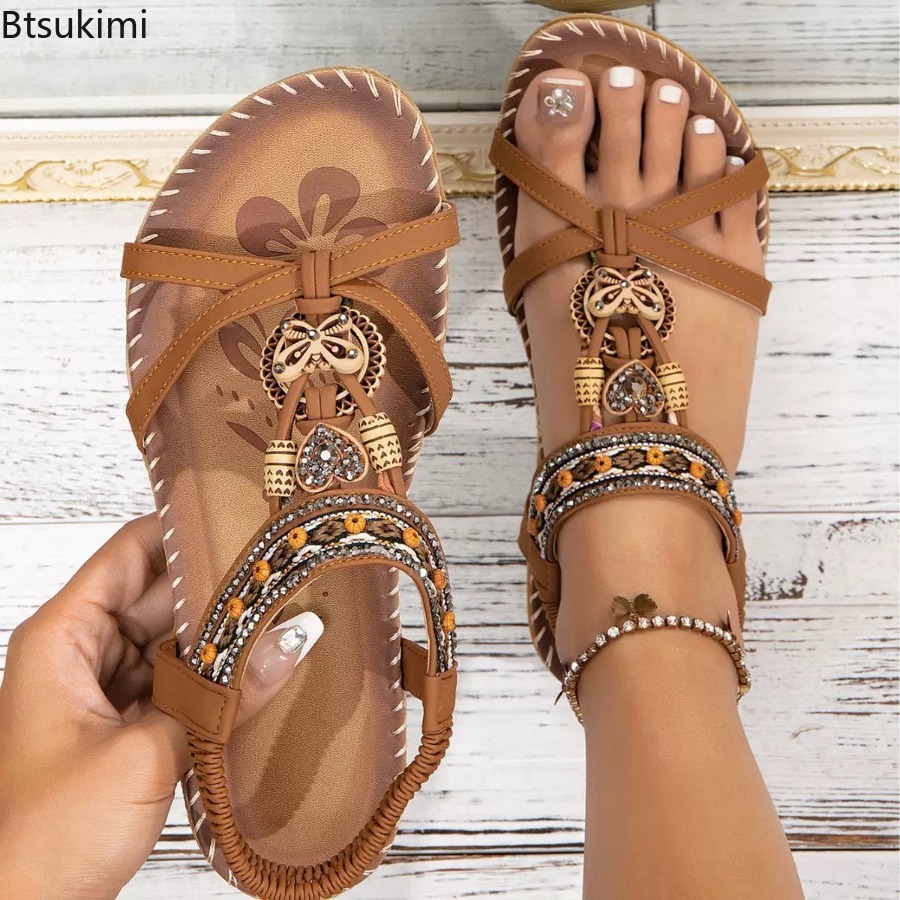 Vrouwen Boheemse sandalen Outd - Ethnic Fashion For Women recensie en prijs