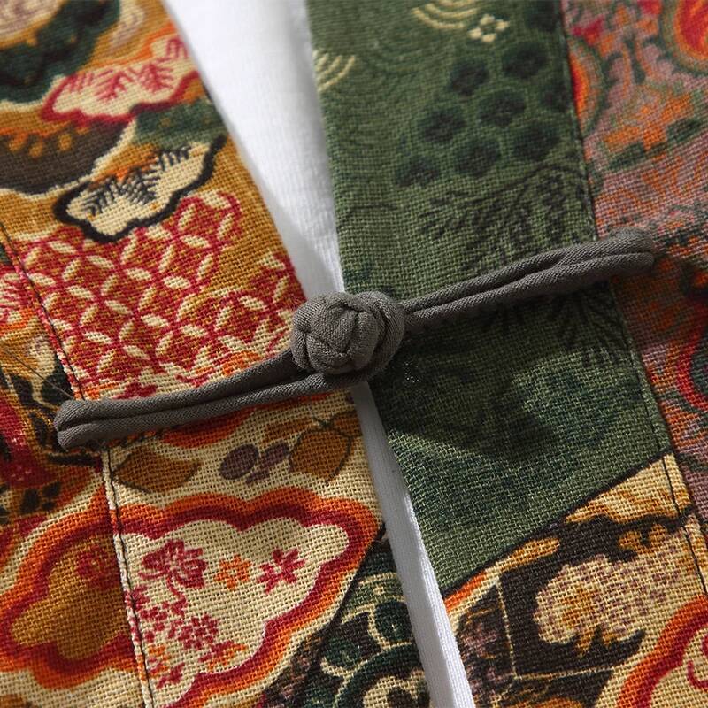 Etnische stijl print yukata ma - The Ethnic Fashion recensie en prijs